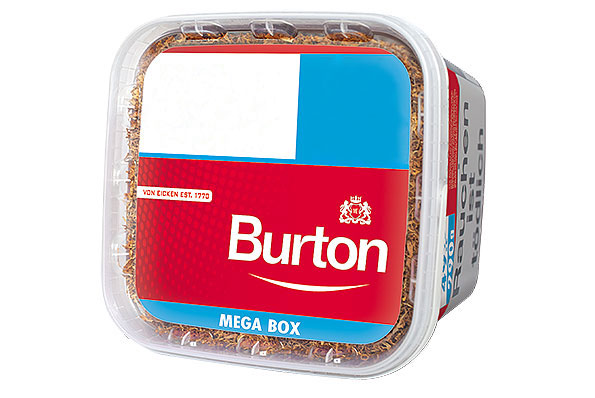 Burton Rot Mega Box Zigarettentabak 250g Sparpaket Burton Rot Mega Box Zigarettentabak 250g Sparpaket