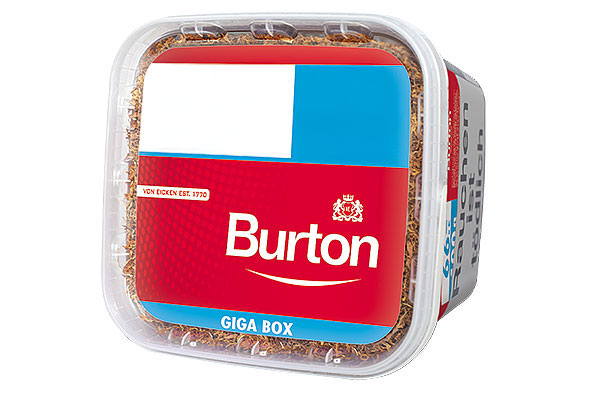 Burton Rot Giga Box Zigarettentabak 400g Sparpaket Burton Rot Giga Box Zigarettentabak 400g Sparpaket