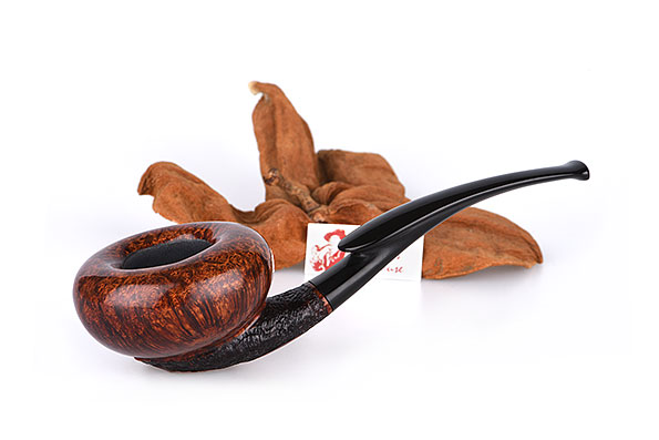 C-Pipe Freehand Half Bent Pfanne oF