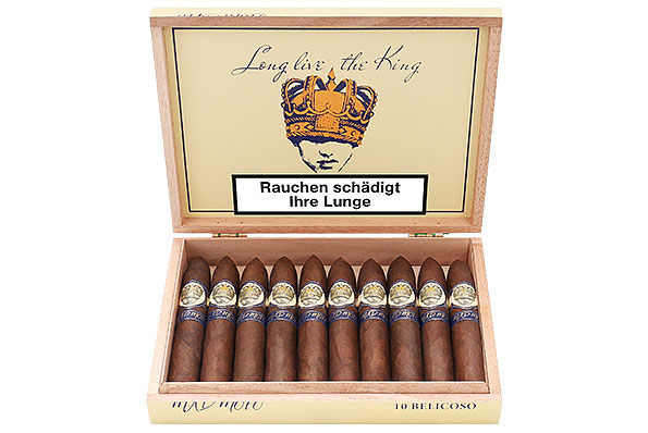 Caldwell Long Live The King MAD MOFO Belicoso 10 Cigars Caldwell Long Live The King MAD MOFO Belicoso 10 Cigars