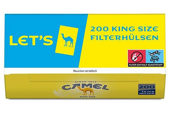 Camel Filter Tubes (200 Tubes)
