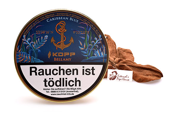 Caribbean Blue Bellamy Pfeifentabak 50g Dose Caribbean Blue Bellamy Pfeifentabak 50g Dose