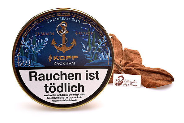 Caribbean Blue Rackham Pipe tobacco 50g Tin Caribbean Blue Rackham Pipe tobacco 50g Tin