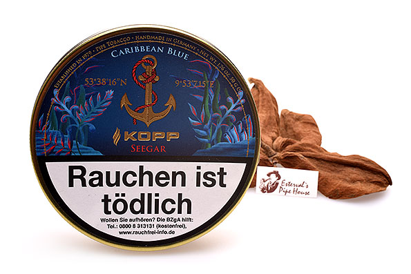 Caribbean Blue Seegar Pipe tobacco 50g Tin Caribbean Blue Seegar Pipe tobacco 50g Tin