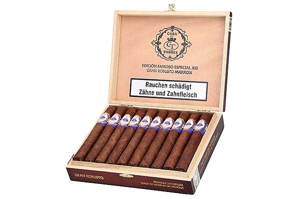Casa de Torres Edicion Famoso XIII Gran Robusto 20 Zigarren Casa de Torres Edicion Famoso XIII Gran Robusto 20 Zigarren