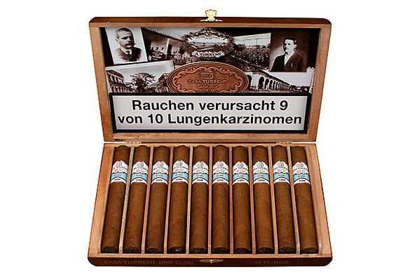 Casa Turrent Serie 1880 Double Robusto Claro (Robusto) 10 Zigarr Casa Turrent Serie 1880 Double Robusto Claro (Robusto) 10 Zigarr