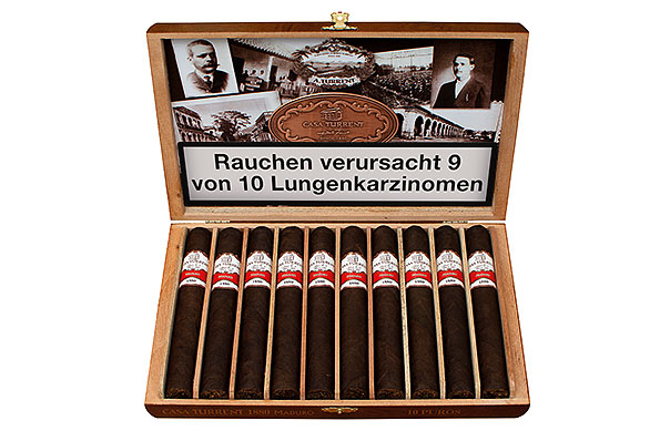 Casa Turrent Serie 1880 Double Robusto Maduro (Robusto) 10 Cigar
