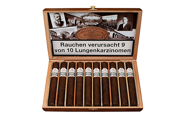 Casa Turrent Serie 1880 Double Robusto Oscuro (Robusto) 10 Zigar