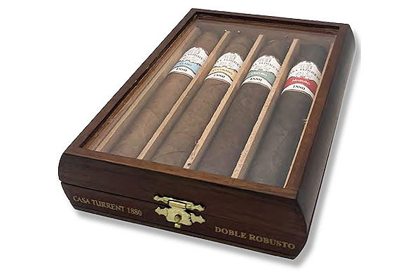 Casa Turrent Serie 1880 Double Robusto Assortment 4 Zigarren