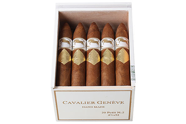 Cavalier Genève White Series Petit N.2 20 Zigarren Cavalier Genève White Series Petit N.2 20 Zigarren