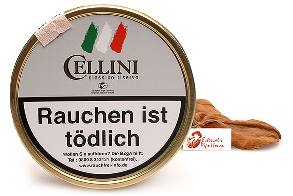 Cellini Classico Riserva Pipe tobacco 100g Tin Cellini Classico Riserva Pipe tobacco 100g Tin