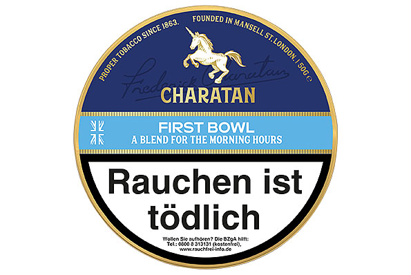 Charatan First Bowl Pipe tobacco 50g Tin Charatan First Bowl Pipe tobacco 50g Tin