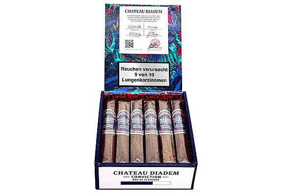 Chateau Diadem Conviction Robusto (Robusto) 12 Zigarren Chateau Diadem Conviction Robusto (Robusto) 12 Zigarren