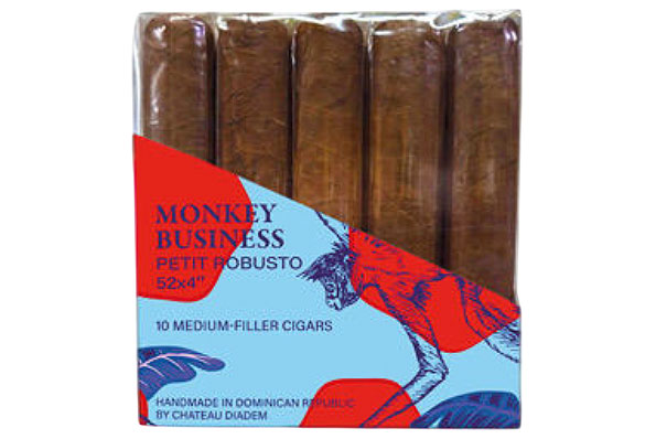 Chateau Diadem Monkey Business Petit Robusto 10 Zigarren Chateau Diadem Monkey Business Petit Robusto 10 Zigarren