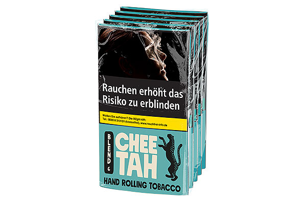 Chee Tah Blend 6 (Turquoise) Cigarette tobacco 30g Pouch