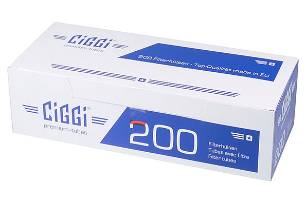 Ciggi Filterhülsen (200 Hülsen) Ciggi Filterhülsen (200 Hülsen)