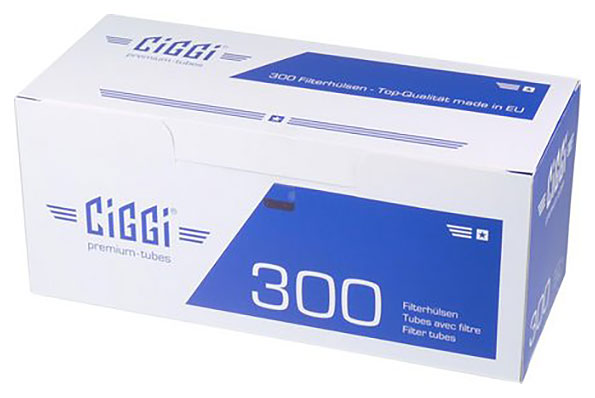 Ciggi King Size Filterhülsen (300 Hülsen) Ciggi King Size Filterhülsen (300 Hülsen)