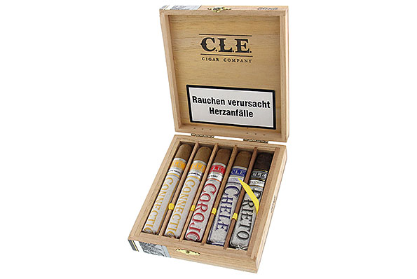 C.L.E. Robusto Sampler 50x5 (Robusto) 5 Zigarren C.L.E. Robusto Sampler 50x5 (Robusto) 5 Zigarren