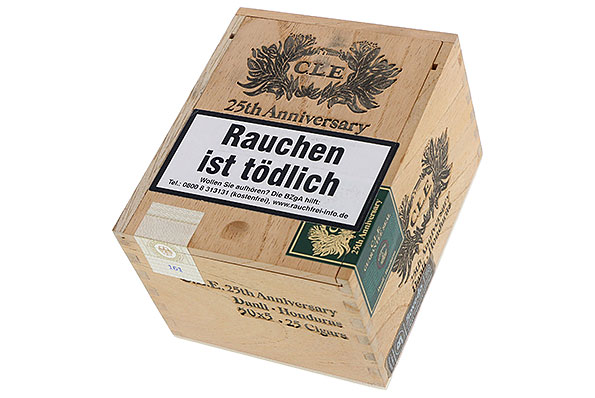 C.L.E. 25th Anniversary Robusto 25er Kiste geschlossen