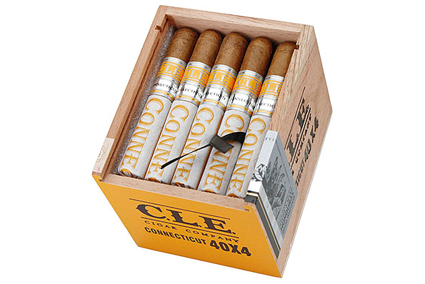 C.L.E. Connecticut Short Corona 40x4 (Short Corona) 25 Cigars C.L.E. Connecticut Short Corona 40x4 (Short Corona) 25 Cigars