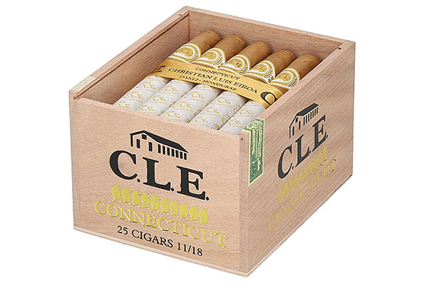 C.L.E. Connecticut 11/18 (Figurado) 25 Zigarren C.L.E. Connecticut 11/18 (Figurado) 25 Zigarren