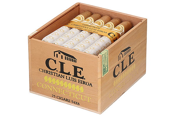 C.L.E. Connecticut Toro 54x6 (Toro) 25 Cigars C.L.E. Connecticut Toro 54x6 (Toro) 25 Cigars