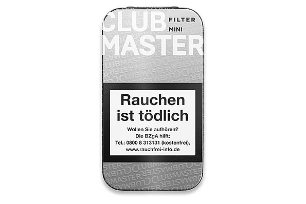 Clubmaster Mini Filter White 5 Cigarillos
