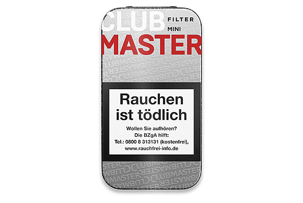 Clubmaster Mini Filter Red 5 Cigarillos