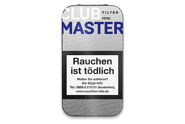 Clubmaster Mini Filter Blue 5 Cigarillos Clubmaster Mini Filter Blue 5 Cigarillos