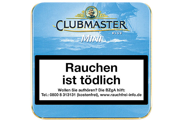 Clubmaster Mini Blue 20 Cigarillos Clubmaster Mini Blue 20 Cigarillos