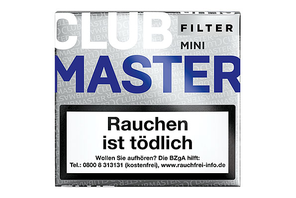 Clubmaster Mini Filter Blue 20 Cigarillos