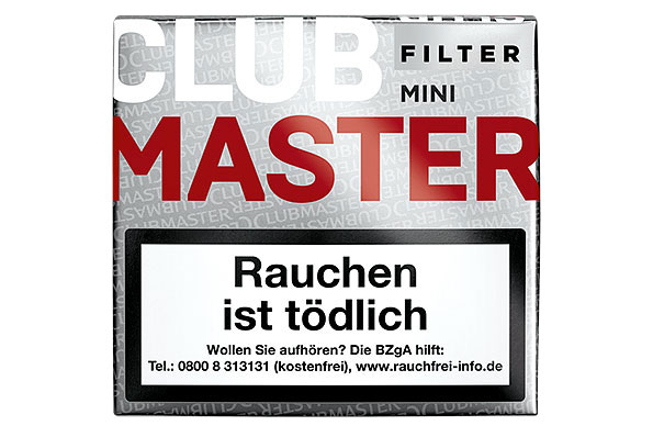 Clubmaster Mini Filter Red 20 Cigarillos