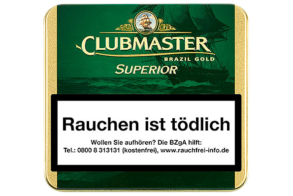 Clubmaster Superior Brazil Gold 20 Cigarillos