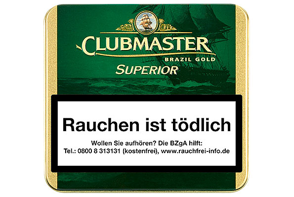 Clubmaster Superior Brazil Gold 20 Zigarillos