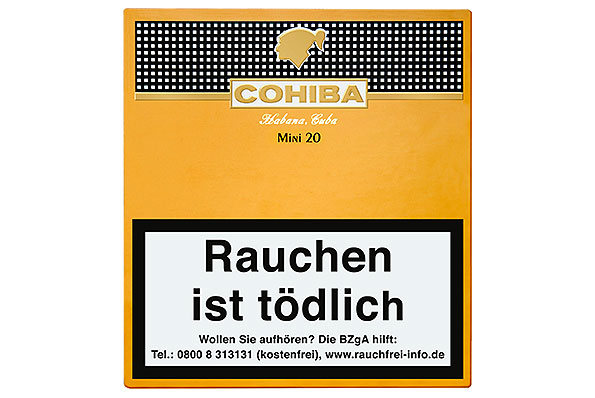 Cohiba Mini 20 Cigarillos  Cohiba Mini 20 Cigarillos