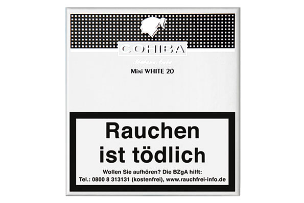 Cohiba White Mini 20 Cigarillos