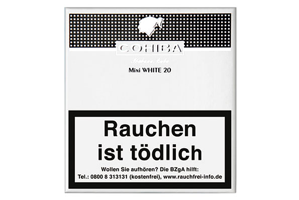 Cohiba White Mini 20 Cigarillos Cohiba White Mini 20 Cigarillos