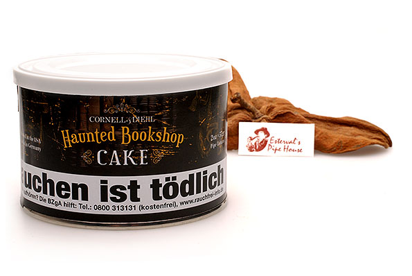 Cornell & Diehl Haunted Bookshop Cake Pipe tobacco 57g Tin Cornell & Diehl Haunted Bookshop Cake Pipe tobacco 57g Tin