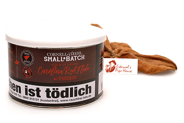 Cornell & Diehl Carolina Red Flake Pipe tobacco 57g Tin Cornell & Diehl Carolina Red Flake Pipe tobacco 57g Tin