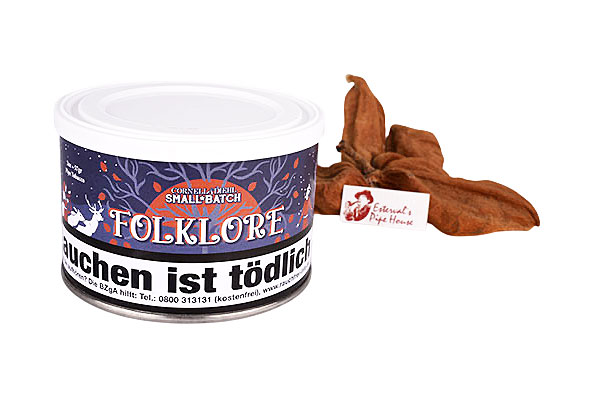 Cornell & Diehl Small Batch Folklore Pfeifentabak 57g Dose Cornell & Diehl Small Batch Folklore Pfeifentabak 57g Dose