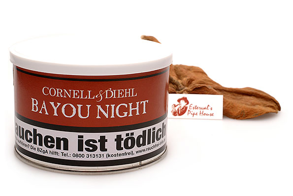 Cornell & Diehl Bayou Night Pipe tobacco 57g Tin Cornell & Diehl Bayou Night Pipe tobacco 57g Tin