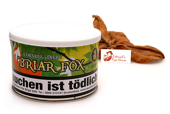 Cornell & Diehl Briar Fox Pipe tobacco 57g Tin Cornell & Diehl Briar Fox Pipe tobacco 57g Tin