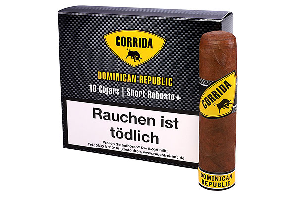 Corrida Dominican Republic Short Robusto + 10 Cigars Corrida Dominican Republic Short Robusto + 10 Cigars