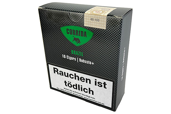 Corrida Brazil Robusto + (Robusto) 10 Zigarren Corrida Brazil Robusto + (Robusto) 10 Zigarren