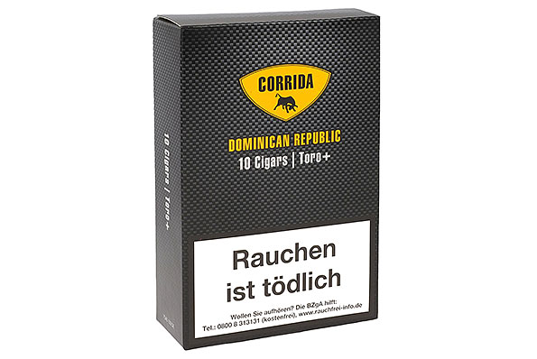 Corrida Dominican Republic Toro + (Toro) 10 Cigars  Corrida Dominican Republic Toro + (Toro) 10 Cigars