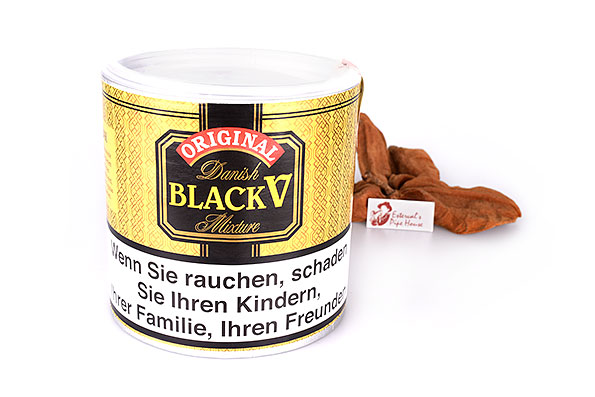Danish Black V (Vanilla) Mixture Pipe tobacco 125g Tin Danish Black V (Vanilla) Mixture Pipe tobacco 125g Tin