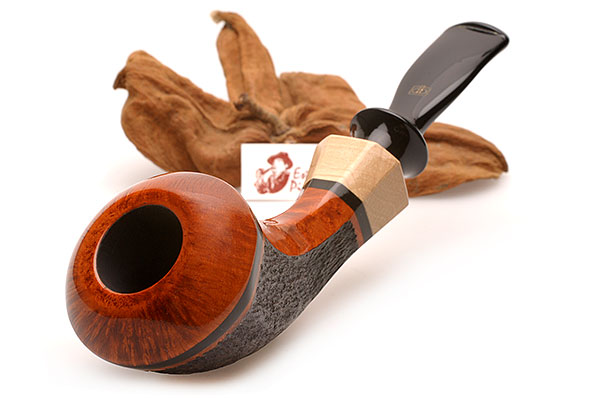 db Design Berlin Pipe of the Year 2016 partly rusticated 9mm Fil