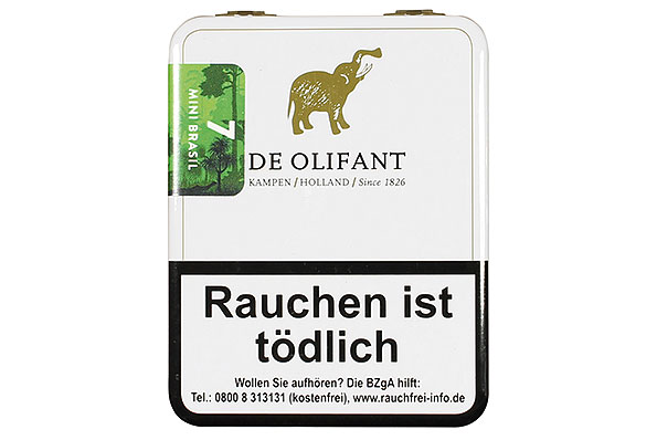 De Olifant Modern Brasil Mini Cigarillo 7 Zigarillos