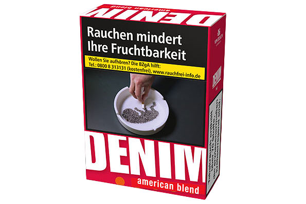 Denim Red XL-Box 24 King Size Zigaretten