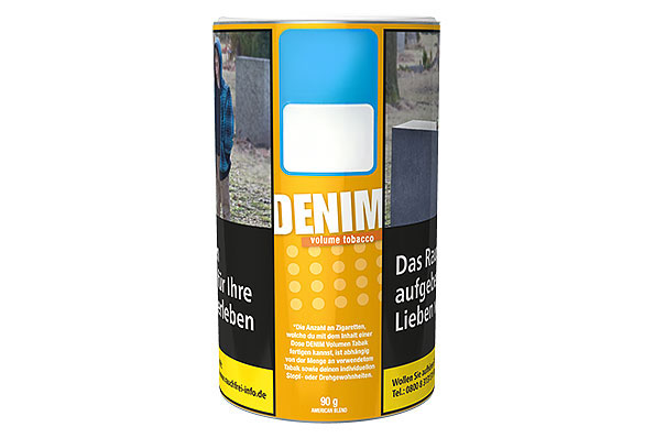 Denim American Blend Cigarette tobacco 85g Tin Denim American Blend Cigarette tobacco 85g Tin